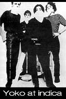 Yoko Ono at the Indica Gallery in the mid-sixties. The Indica Gallery was a hot art spot in Swinging London in the 1960s.